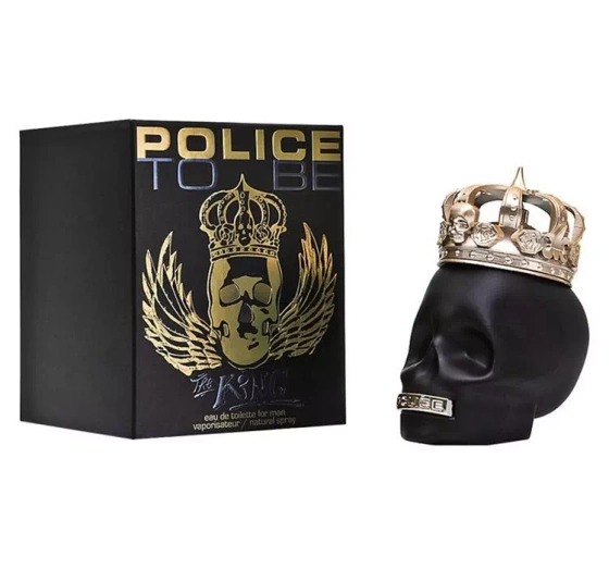 POLICE TO BE THE KING WODA ТУАЛЕТНАЯ ВОДА 125МЛ