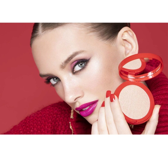 PUPA HOLIDAY LAND FROSTED HIGHLIGHTER ХАЙЛАЙТЕР ДЛЯ ОБЛИЧЧЯ 001 HYPNOTIC GOLD 8Г