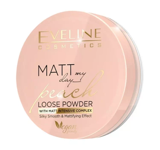 EVELINE MATT MY DAY РОЗСИПЧАСТА ПУДРА ПЕРСИКОВА 6Г