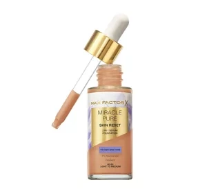 Max Factor Miracle Pure Skin Reset тональний засіб для обличчя 60-80 Light to Medium 30мл
