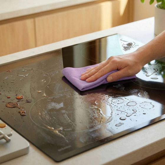 Vileda Actifibre Pro Kitchen — серветка з мікрофібри з покриттям з ПВА, 1 штука