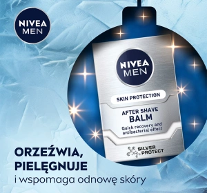 NIVEA MEN Gentle Recovery набор для мужчин: гель для душа + пена для бритья + бальзам после бритья + шариковый антиперспирант