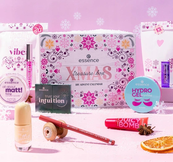 Essence Xmas Treasure Box DIY адвент календар