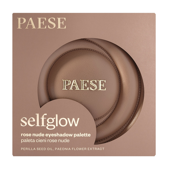 Paese SelfGlow палітра тіней для повік Rose Nude 12 г