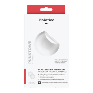 L'BIOTICA ТОЧКОВІ ПЛАТИРІ ПРОТИ АКНЕ 3 X 12 ШТ