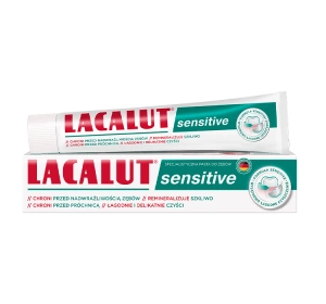 LACALUT SENSITIVE ПАСТА ДЛЯ ЧУТЛИВИХ ЗУБІВ 75МЛ