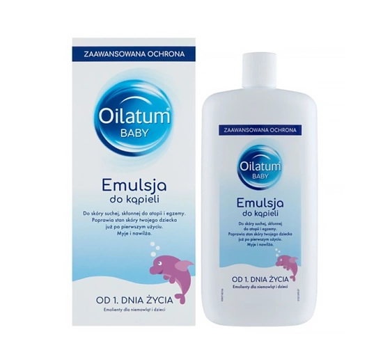 Oilatum Baby дитяча емульсія для купання 500мл