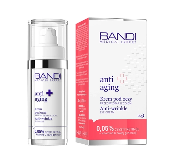 Нажмите на картинку, чтобы ее увеличить BANDI MEDICAL ANTI AGING КРЕМ ПОД ГЛАЗА 30МЛ