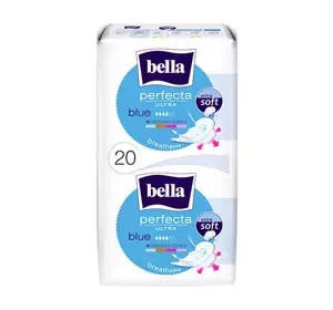 BELLA PERFECTA ULTRA BLUE ГІГІЄНІЧНІ ПРОКЛАДКИ З КРИЛЬЦЯМИ 20 ШТУК