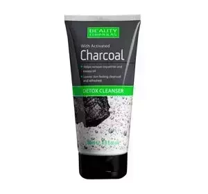 BEAUTY FORMULAS CHARCOAL DETOX CLEANSER ГЕЛЬ ДЛЯ ВМИВАННЯ ОБЛИЧЧЯ З АКТИВОВАНИМ ВУГІЛЛЯМ 150МЛ