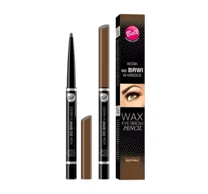 BELL WAX EYEBROW PENCIL ВОСК ДЛЯ БРІВ У ФОРМІ ОЛІВЦЯ BROWN 12МЛ