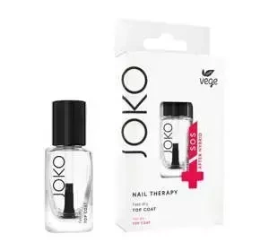 JOKO NAILS THERAPY КОНДИЦІОНЕР ДЛЯ НІГТІВ TOP COAT 11МЛ