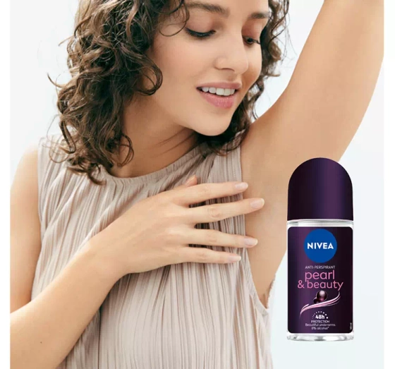 NIVEA PEARL & BEAUTY BLACK PEARL ШАРИКОВЫЙ АНТИПЕРСПИРАНТ 50МЛ