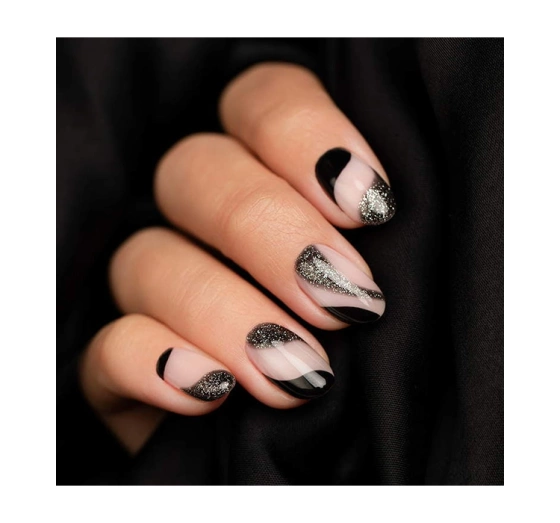 NEONAIL GRUNGE ГЕЛЬ-ЛАК 2996 PURE BLACK 7,2МЛ