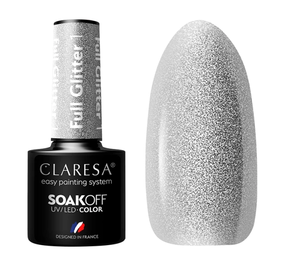  Claresa гель-лак для нігтів Full Glitter 1 5 г