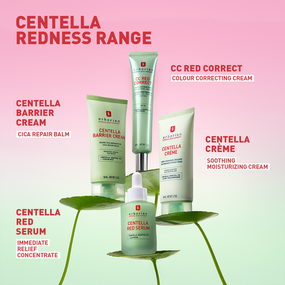 Erborian CC Red Correct SPF25 — осветляющий CC-крем с зеленым пигментом, выравнивающим тон кожи, 15 мл