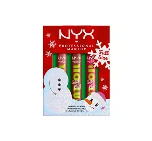 NYX Professional Makeup Fat Oil Slick Click подарунковий набір бальзамів для губ