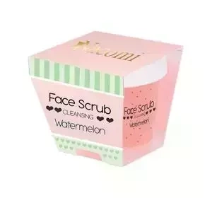 NACOMI FACE SCRUB ОСВЕЖАЮЩИЙ ПИЛИНГ ДЛЯ ЛИЦА И ГУБ АРБУЗ 80Г