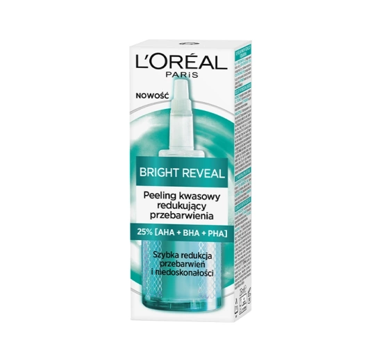 LOREAL BRIGHT REVEAL КИСЛОТНИЙ ПІЛІНГ ПРОТИ ГІПЕРПІГМЕНТАЦІЇ 25 МЛ