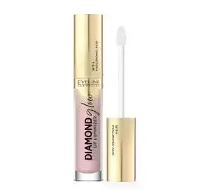 EVELINE DIAMOND GLOW LIP LUMINIZER БЛИСК ДЛЯ ГУБ З ГІАЛУРОНОВОЮ КИСЛОТОЮ 03 CARAMEL ICE CREAM 4,5МЛ