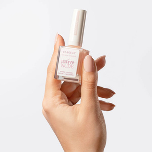 Claresa Active Nude класичний лак для нігтів Nude Muse, 9,5 мл