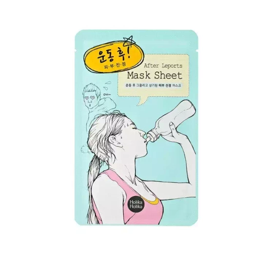 HOLIKA HOLIKA AFTER LEPORTS ОСВІЖУВАЛЬНА  МАСКА 