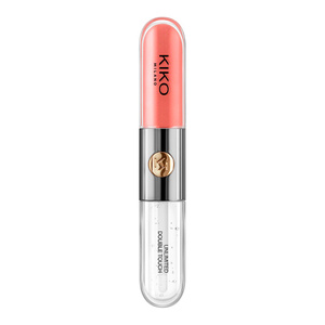 KIKO Milano Unlimited Double Touch двухэтапная жидкая помада 113 Satin Coral 2x3мл