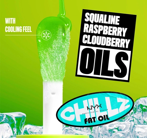 Натисніть на картинку, щоб її збільшити NYX Professional Makeup Fat Oil Chillz блиск для губ 19 Kiwi Freezie 4,8 мл