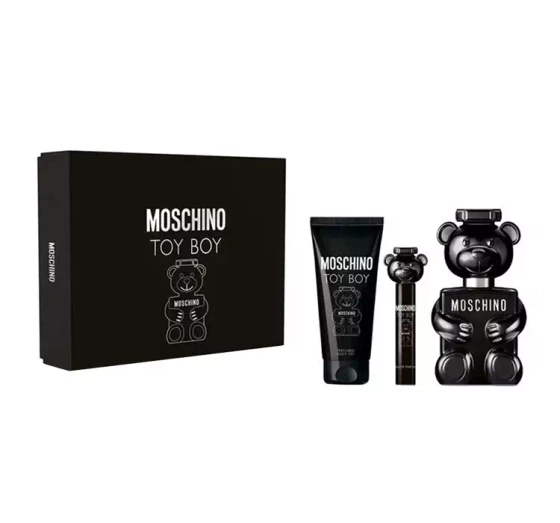MOSCHINO TOY BOY ПАРФЮМИРОВАННАЯ ВОДА 100МЛ + 10МЛ + ГЕЛЬ ДЛЯ ДУША 100МЛ