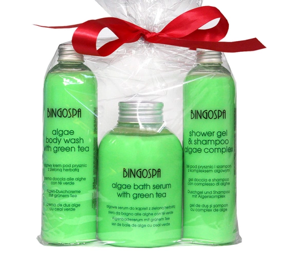 BINGOSPA НАБОР ДЛЯ КУПАНИЯ ВОДОРОСЛИ ЗЕЛЕНЫЙ ЧАЙ
