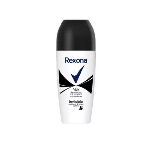 REXONA INVISIBLE BLACK+WHITE КУЛЬКОВИЙ АНТИПЕРСПІРАНТ ДЛЯ ЖІНОК 50МЛ