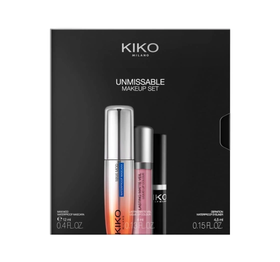 Нажмите на картинку, чтобы ее увеличить KIKO Milano Unmissable Makeup Set набор для макияжа 01