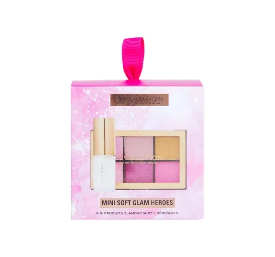 MAKEUP REVOLUTION MINI SOFT GLAM HEROES ПОДАРУНКОВИЙ НАБІР КОСМЕТИКИ