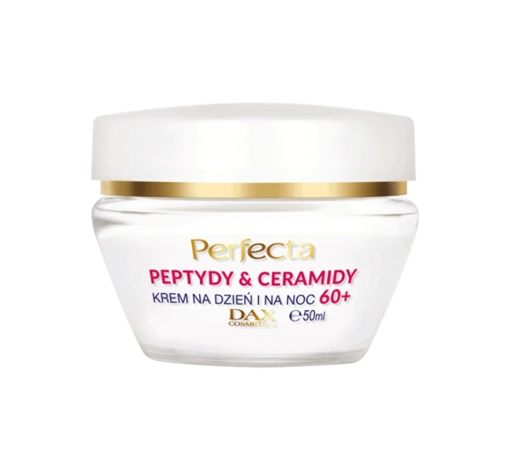PERFECTA PEPTIDES & CERAMIDS ЗМІЦНЮВАЛЬНИЙ КРЕМ ДЛЯ ОБЛИЧЧЯ НА ДЕНЬ І НІЧ 60+ 50МЛ
