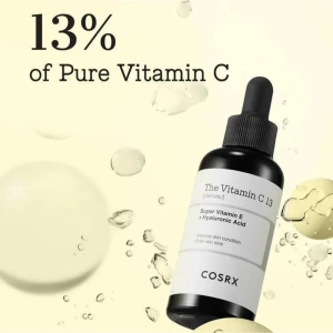 COSRX The Vitamin C 13 освітлююча сироватка для обличчя з вітаміном С проти пігментних плям, 20 мл