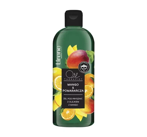 LIRENE OIL THERAPIST ГЕЛЬ ДЛЯ ДУШУ МАНГО & АПЕЛЬСИН 400МЛ