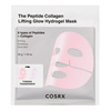 COSRX Peptide Collagen Glow Hydrogel Mask гідрогелева тканинна маска з пептидами та колагеном, 34 г