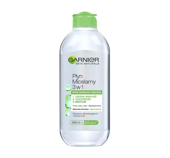 GARNIER МИЦЕЛЛЯРНАЯ ВОДА 3 В 1 НОРМАЛЬНАЯ КОЖА
