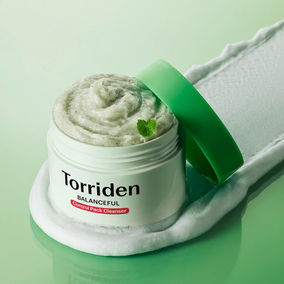Torriden Balanceful Control Pack Cleanser ніжний скраб-паста для вмивання обличчя 120 г