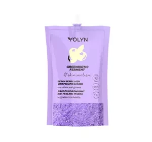 YOLYN GREENBIOTIC FERMENT VERY BERRY 2В1 ПІЛІНГ-МАСКА 50МЛ