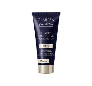 Claresa Care All Day зволожувальний тональний крем з фільтром  SPF50 0N Fair Neutral 30мл