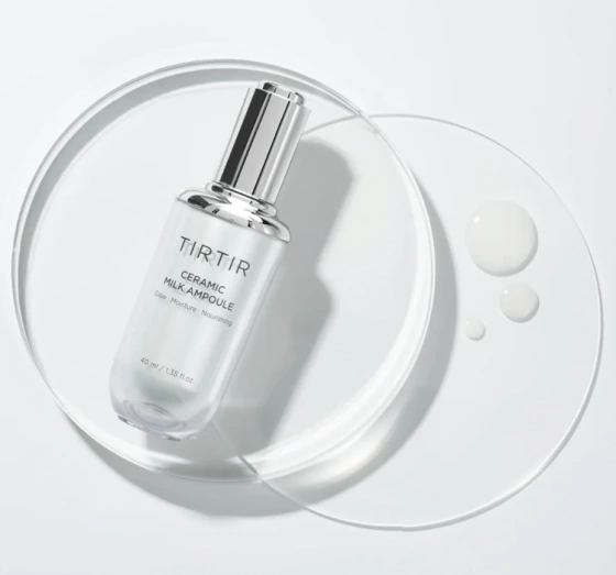 Нажмите на картинку, чтобы ее увеличить TIRTIR Ceramic Milk Ampoule сыворотка для сильного увлажнения лица 40мл