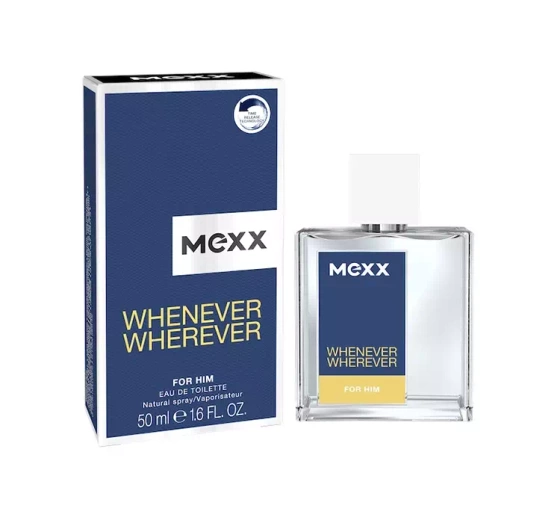 MEXX WHENEVER WHEREVER FOR HIM ТУАЛЕТНАЯ ВОДА 50МЛ