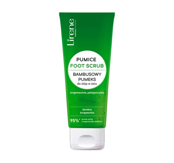 LIRENE PUMICE FOOT SCRUB БАМБУКОВАЯ ПЕМЗА ДЛЯ СТОП В ФОРМЕ ГЕЛЯ 120Г