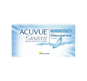 Acuvue Oasys with Hydraclear Plus for Astigmatism контактные линзы 6шт