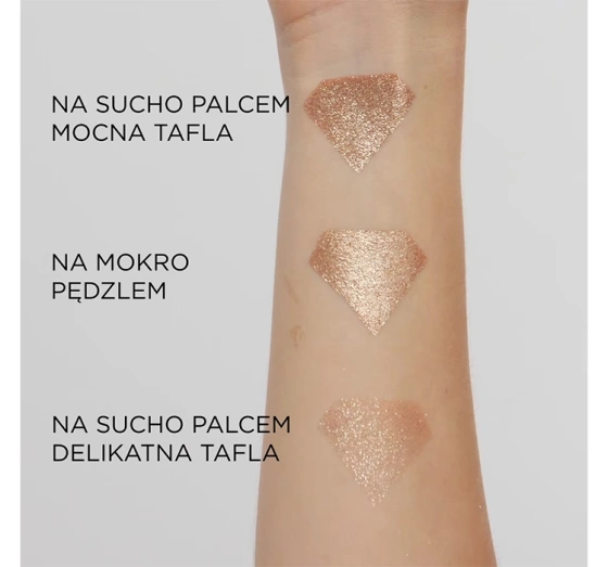 EVELINE CHOCO GLAMOUR БЛЕСТЯЩИЕ ТЕНИ ДЛЯ ВЕК 01 MOON SPARKLE 3,5Г