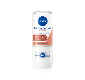 NIVEA DERMA DRY CONTROL MAXIMUM КУЛЬКОВИЙ АНТИПЕРСПІРАНТ ДЛЯ ЖІНОК 50МЛ