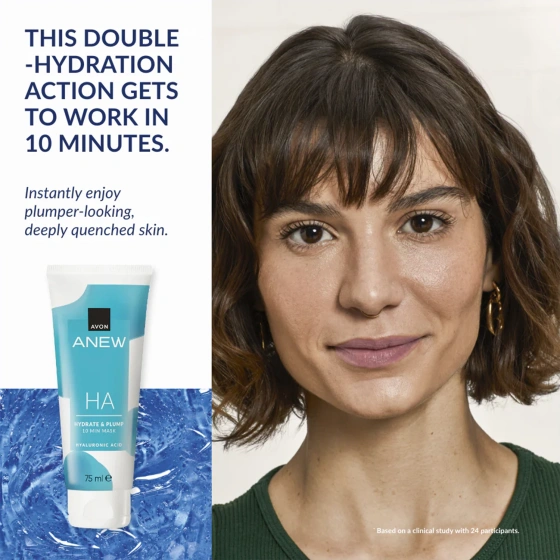 Avon Anew Ha Hydrating Overnight Mask зволожуюча нічна маска 75мл