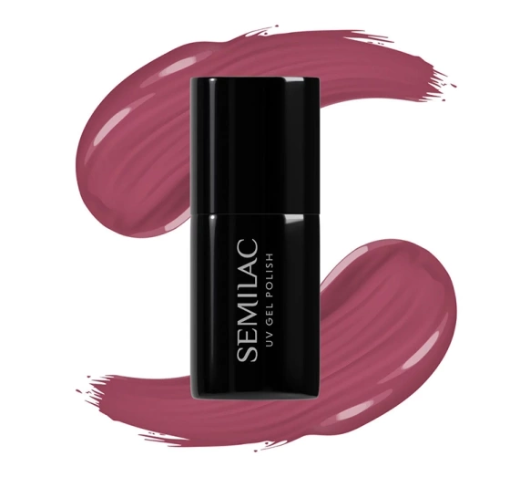 SEMILAC ГЕЛЬ-ЛАК UV HYBRID BERRY NUDE 005