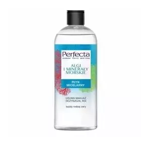 PERFECTA МИЦЕЛЛЯРНАЯ ВОДА ВОДОРОСЛИ МОРСКИЕ МИНЕРАЛЫ 400МЛ